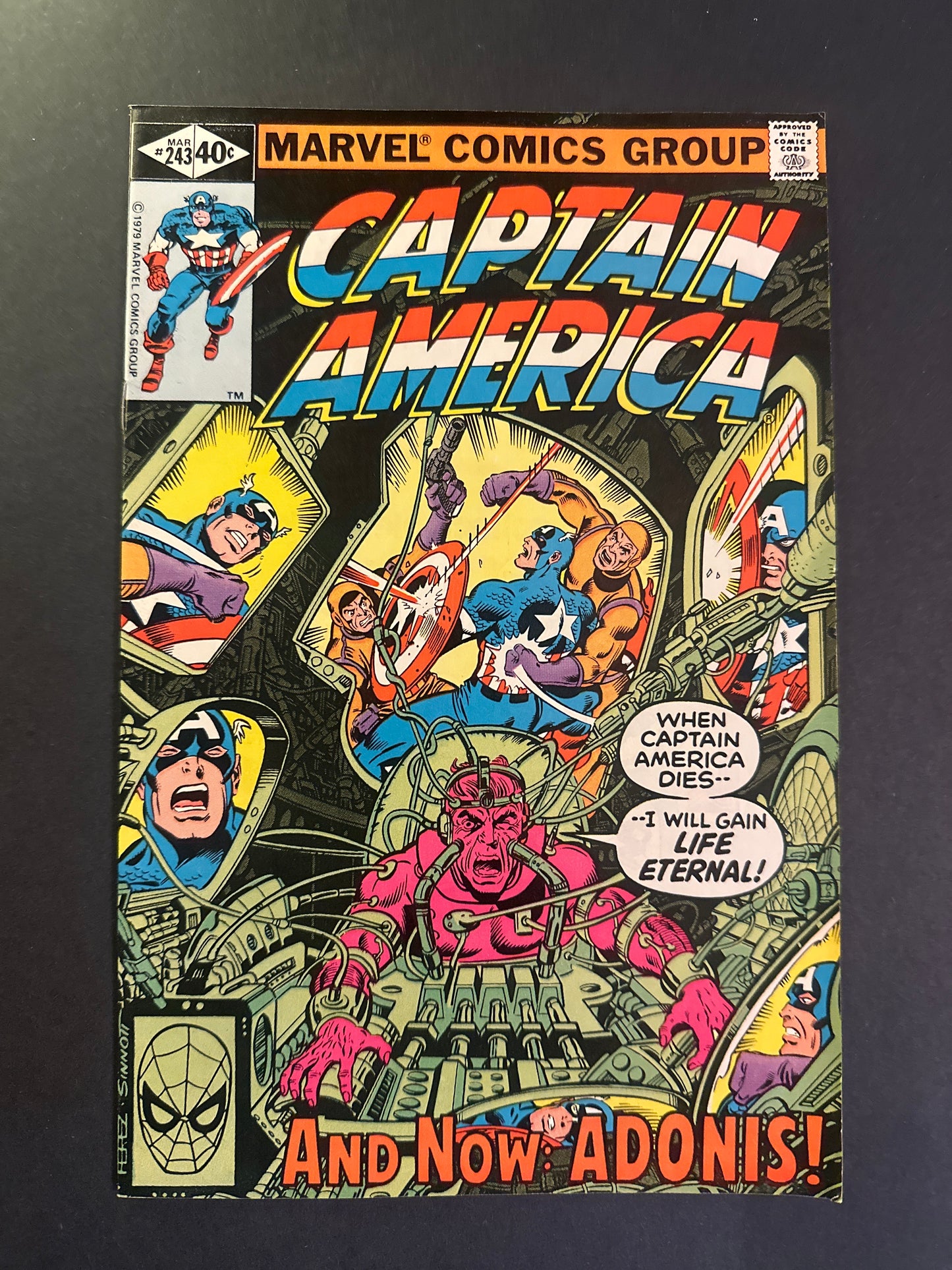 Captain America #243 1980