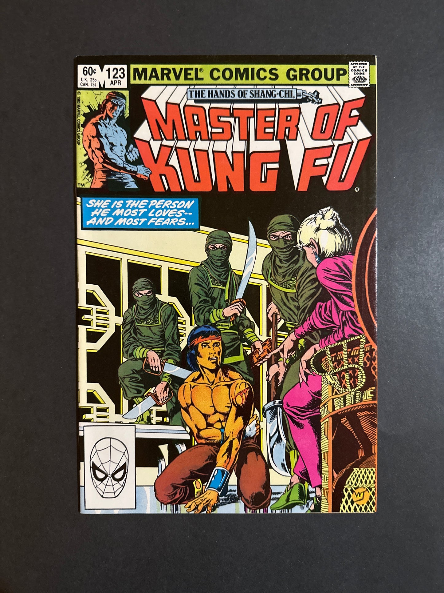 Master Of Kung Fu #123 1983