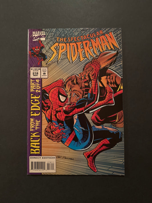 Spectacular Spider-Man #218 1994