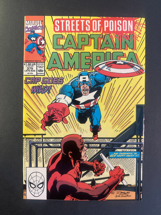 Captain America #375 1990