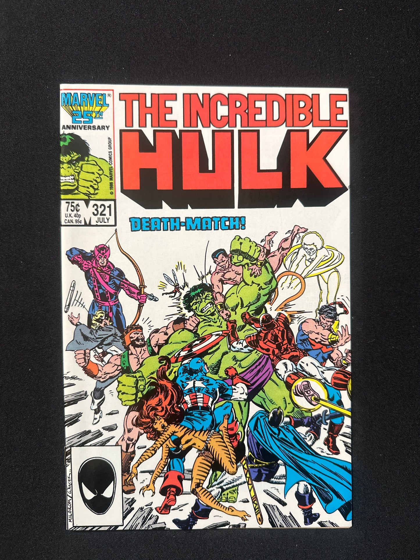 Incredible Hulk  #321 1986