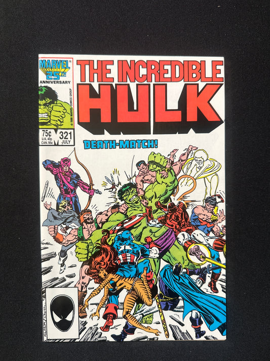 Incredible Hulk  #321 1986