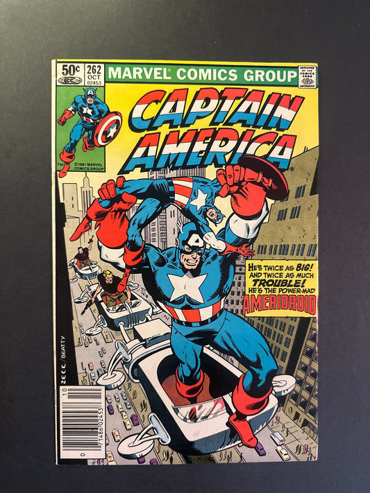 Captain America #262 1981