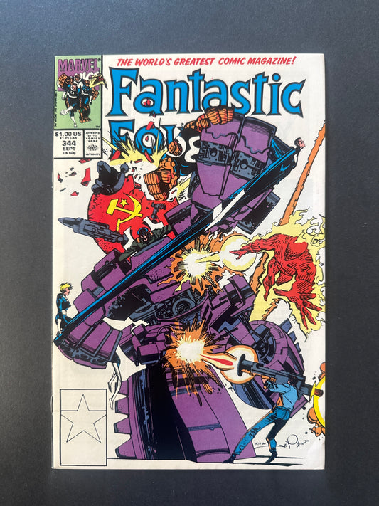 Fantastic Four #344 1990