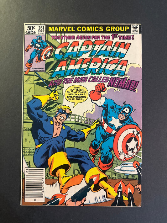 Captain America #261 1981