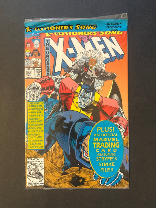Uncanny X-Men #295 1992 Poly Bagged