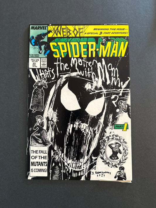 Web of Spider-Man #33 1987