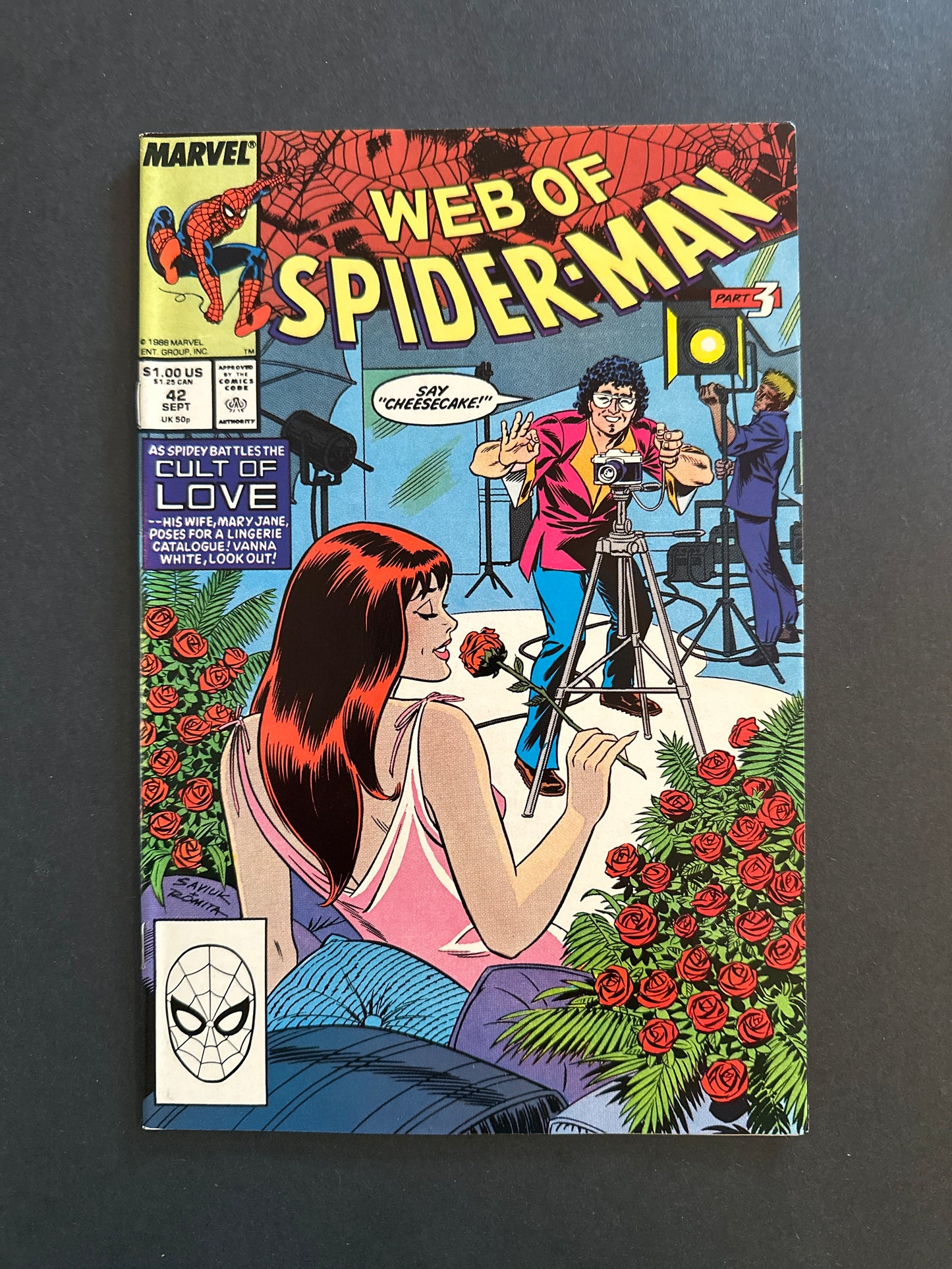 Web of Spider-Man #42 1988