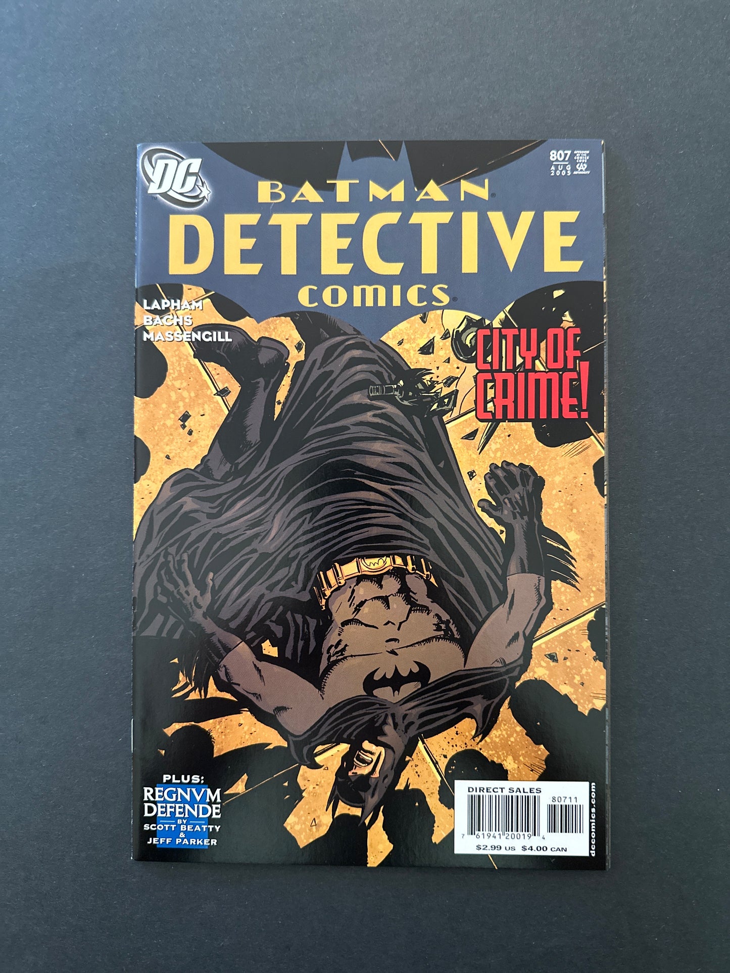 Detective Comics #807 2005