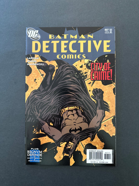 Detective Comics #807 2005