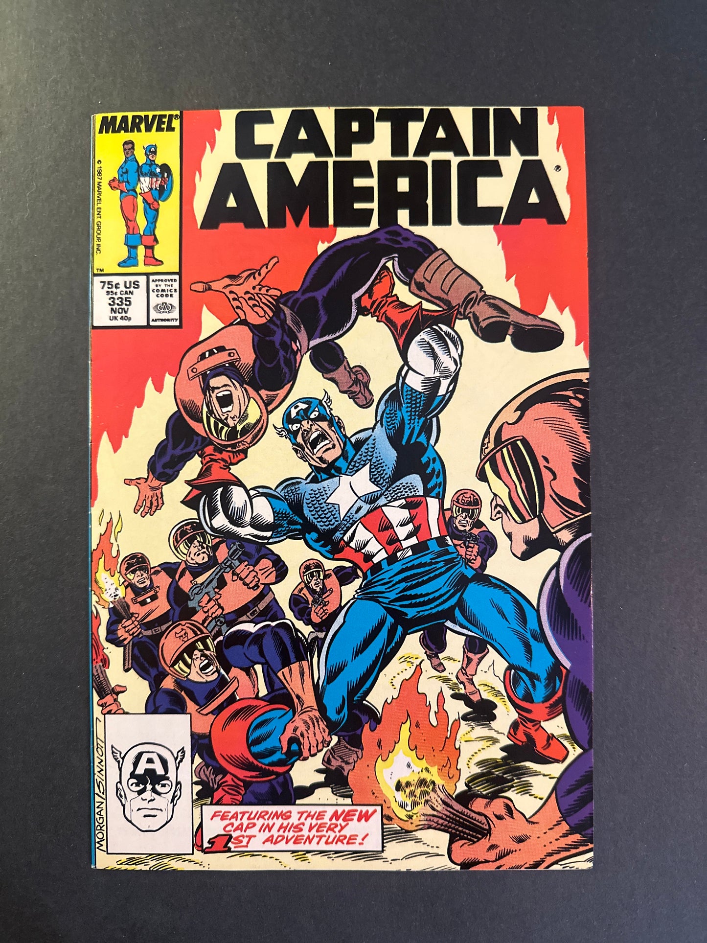 Captain America #335 1987