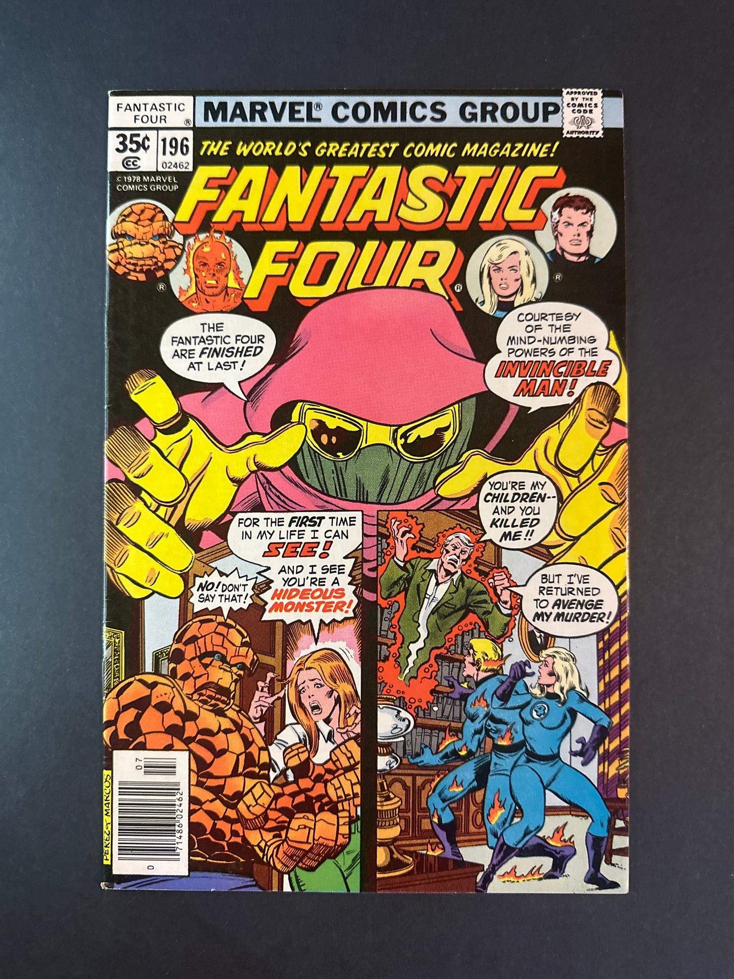 Fantastic Four #196 1978