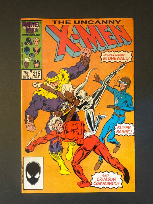Uncanny X-Men #215 1987