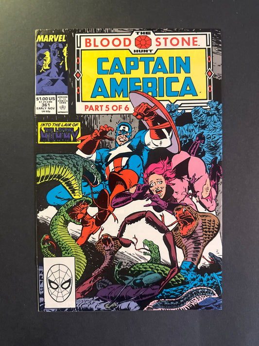 Captain America #361 1989