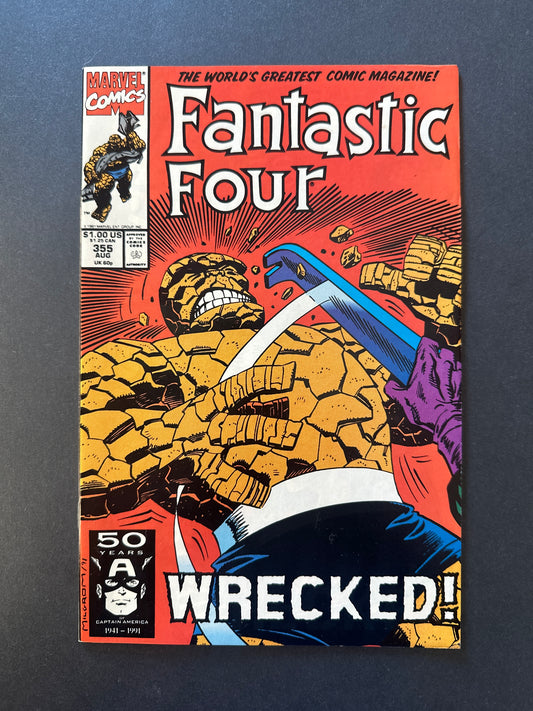 Fantastic Four #355 1991