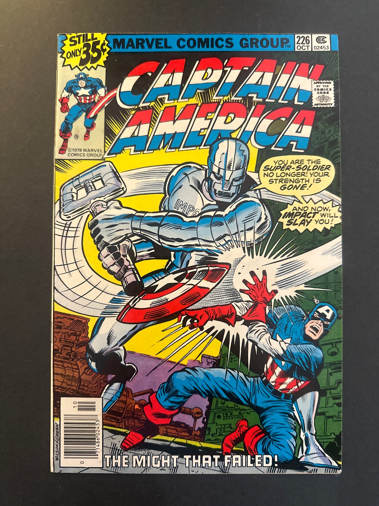 Captain America #226 1978
