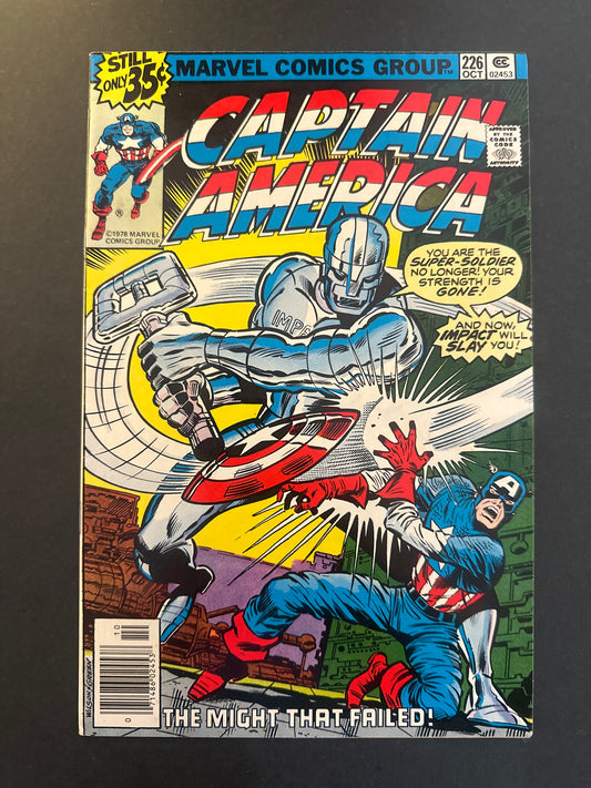 Captain America #226 1978