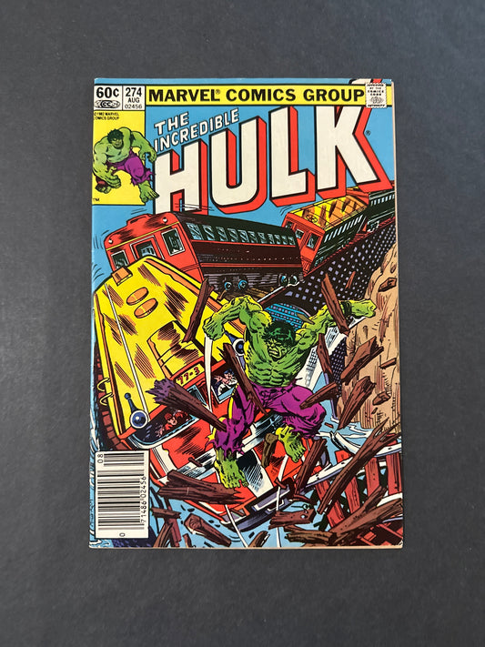 Incredible Hulk #274 1982