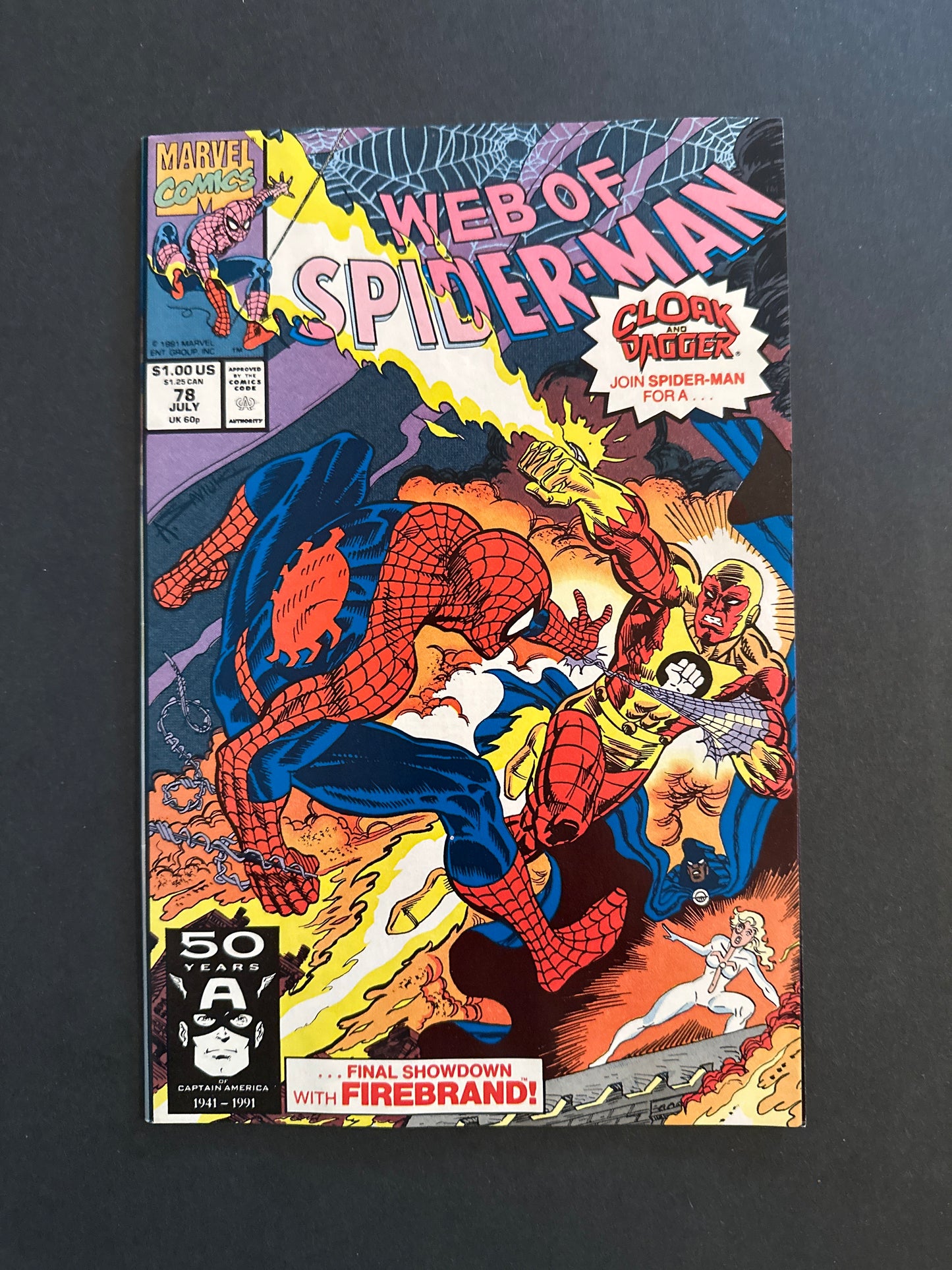Web of Spider-Man #78 1991