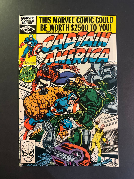 Captain America #249 1980