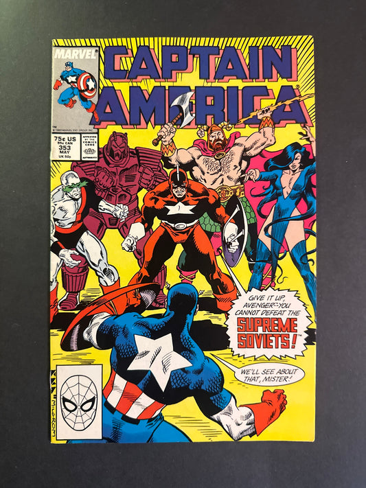Captain America #353 1989
