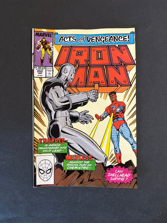 IRON MAN #252 1990