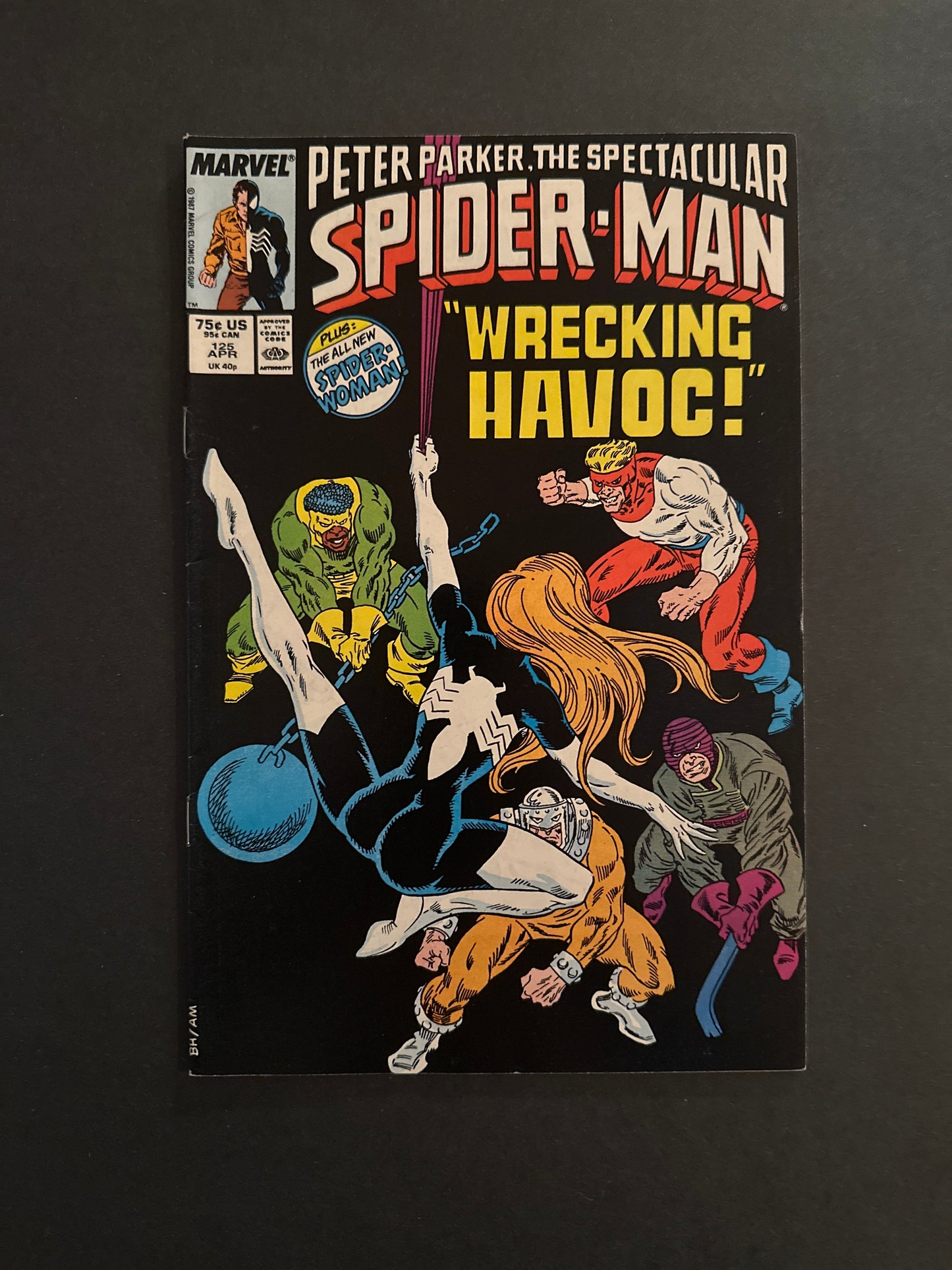 Spectacular Spider-Man #125 1987