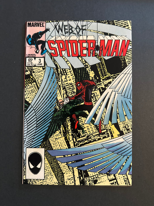 Web of Spider-Man #3 1985