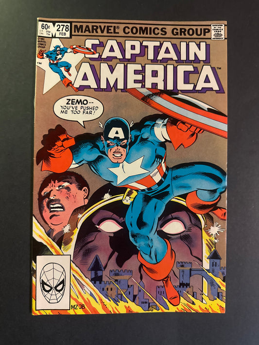 Captain America #278 1983