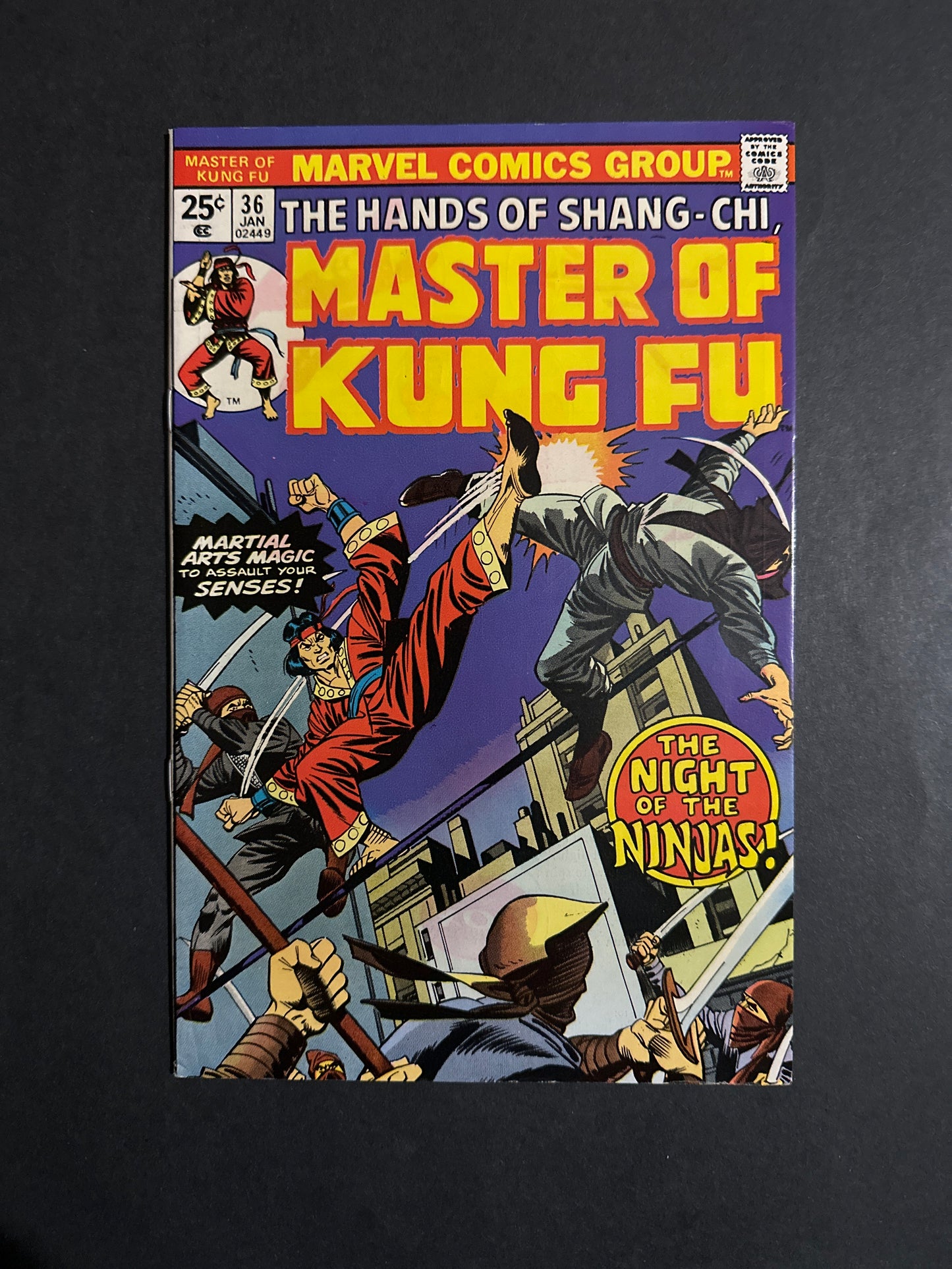 Master Of Kung Fu #36 1976