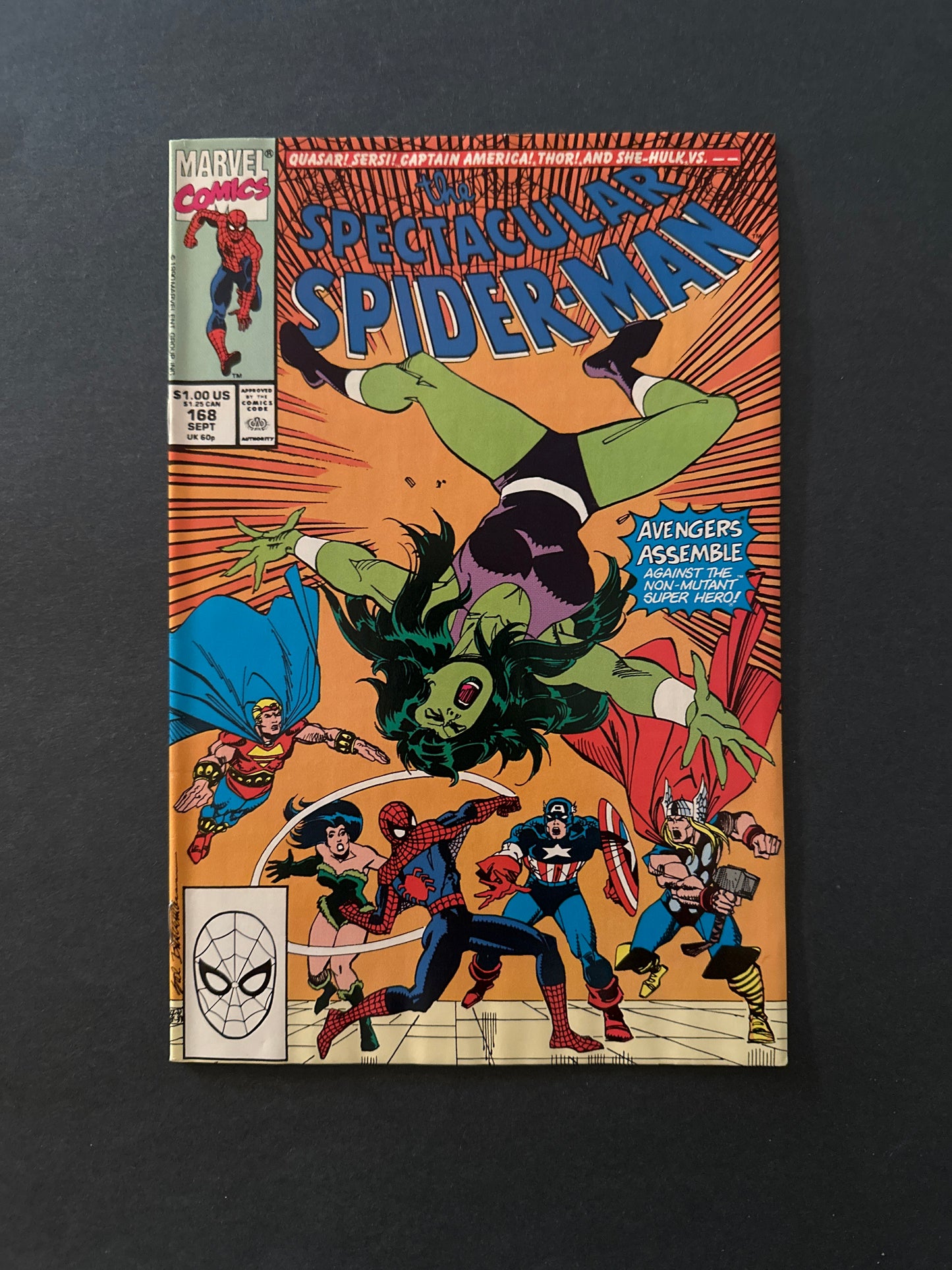 Spectacular Spider-Man #168 1990