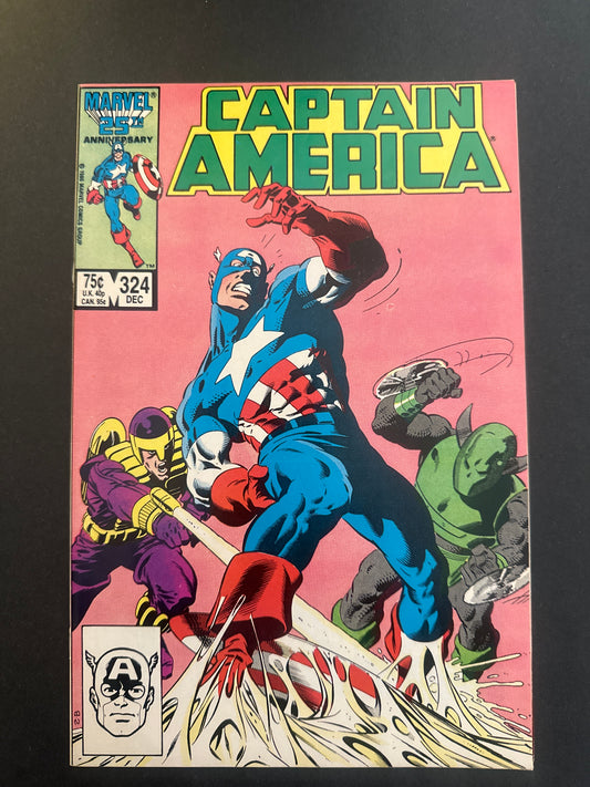 Captain America #324 1986