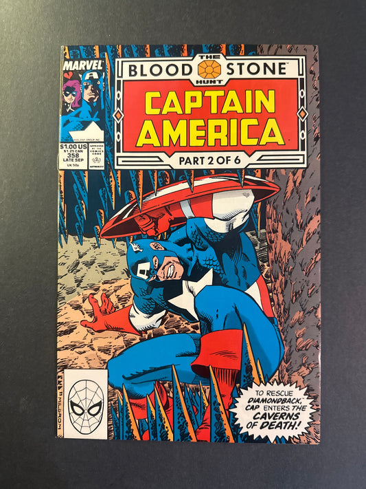 Captain America #358 1989