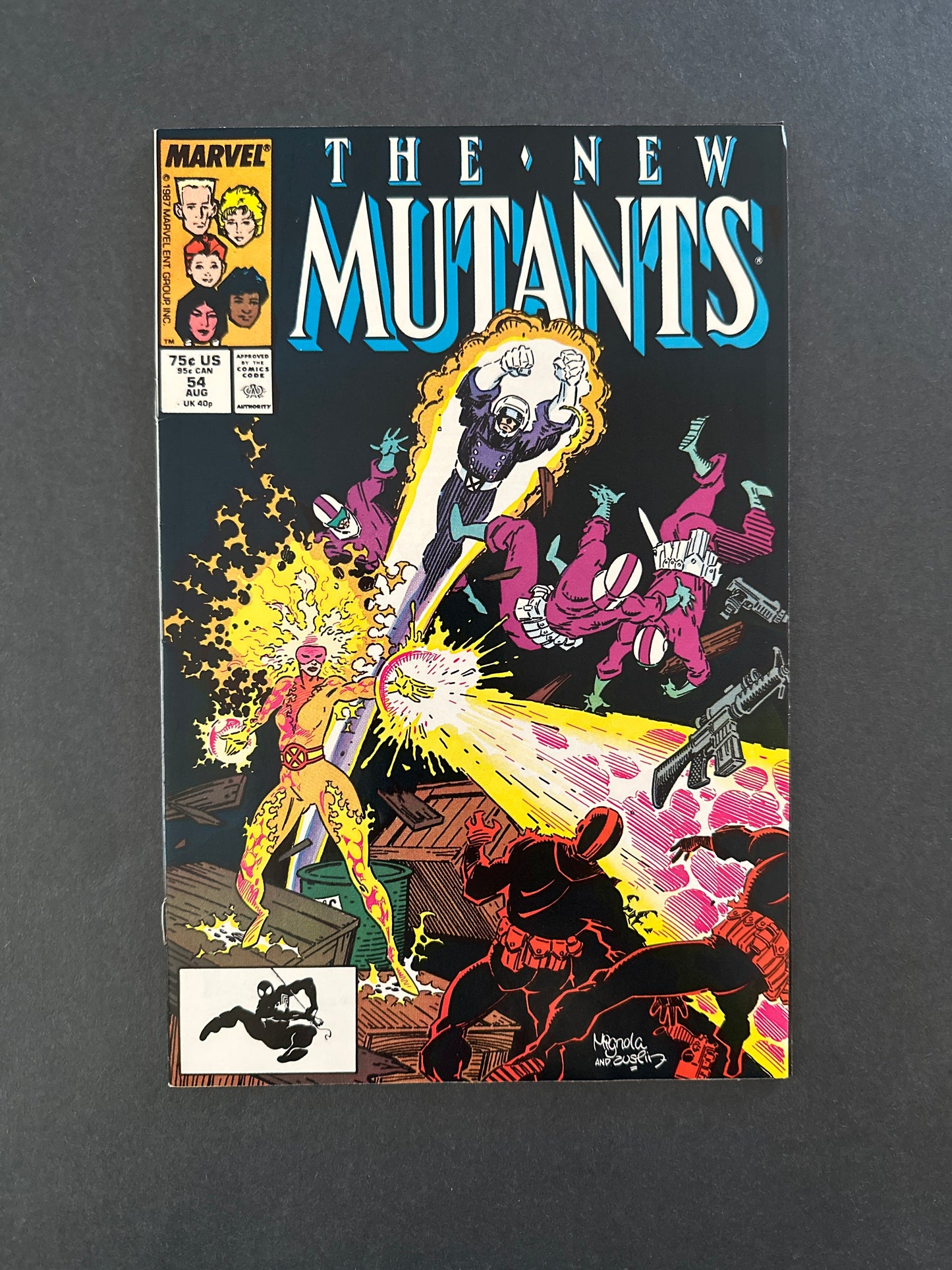 The New Mutants #54 1987