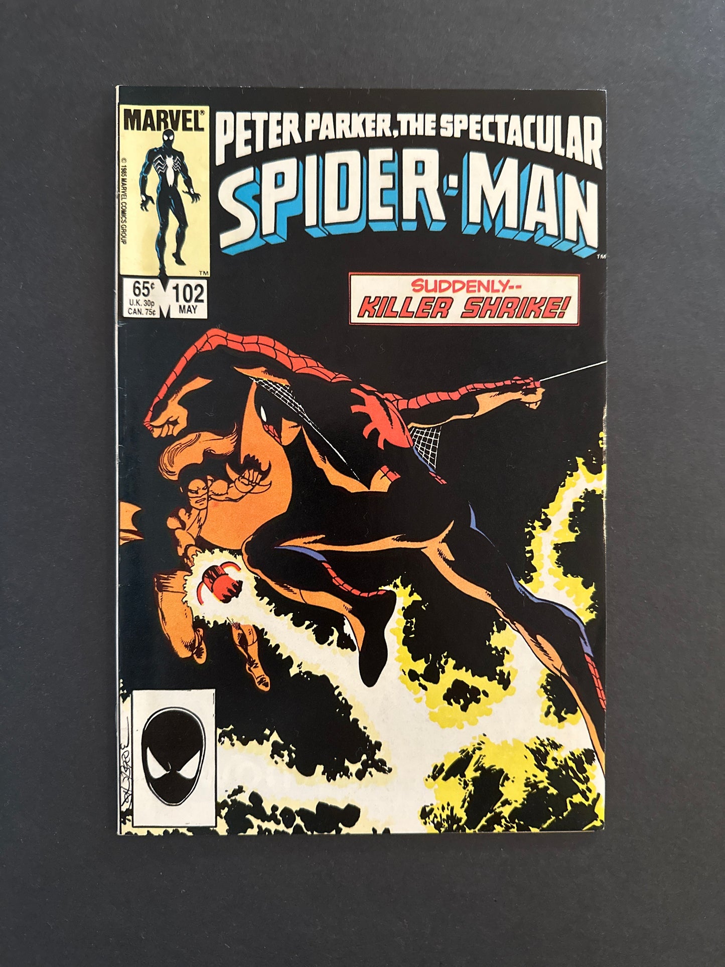 Spectacular Spider-Man #102 1985