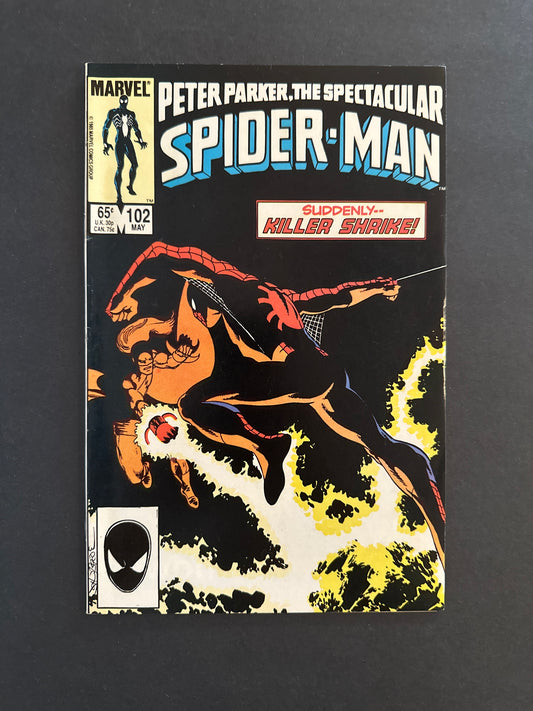 Spectacular Spider-Man #102 1985