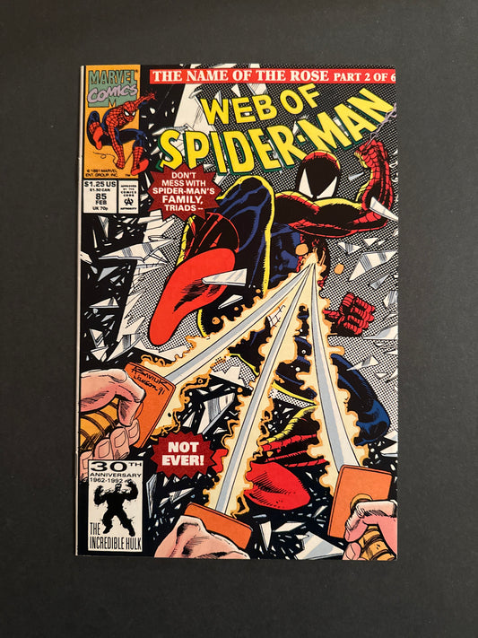 Web of Spider-Man #85 1992