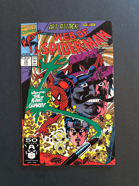Web of Spider-Man #74 1991