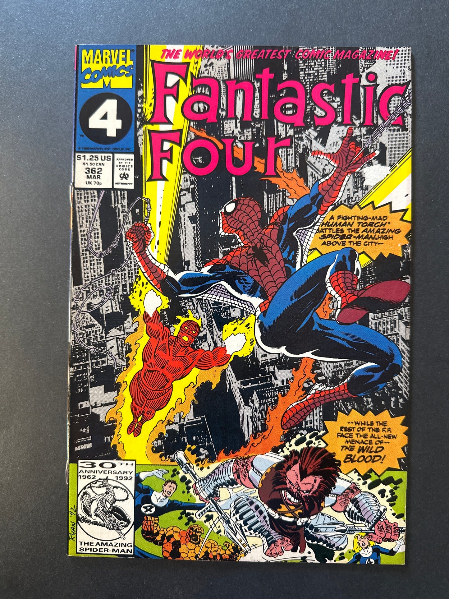 Fantastic Four #362  1992