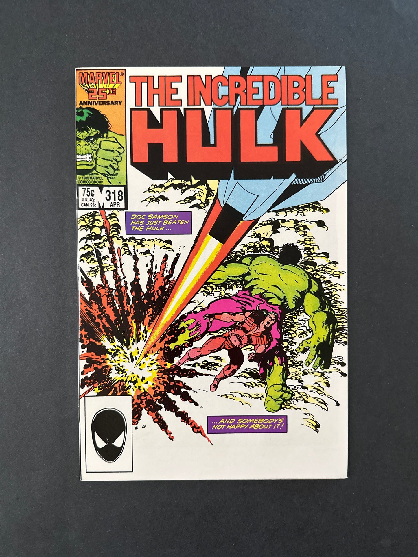 Incredible Hulk #318 1986