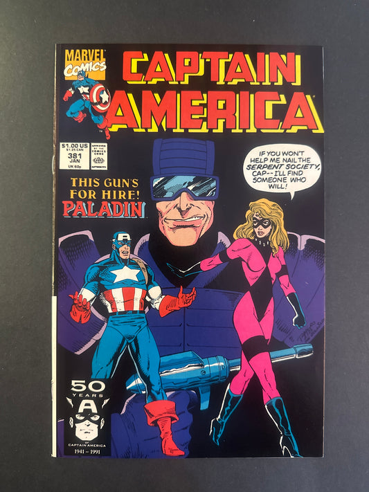 Captain America #381 1991