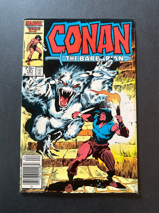 CONAN #181 1986