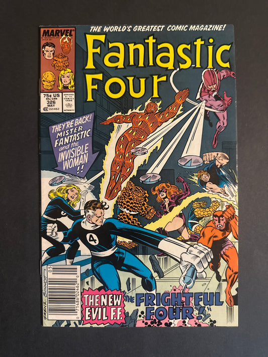 Fantastic Four #326 1989