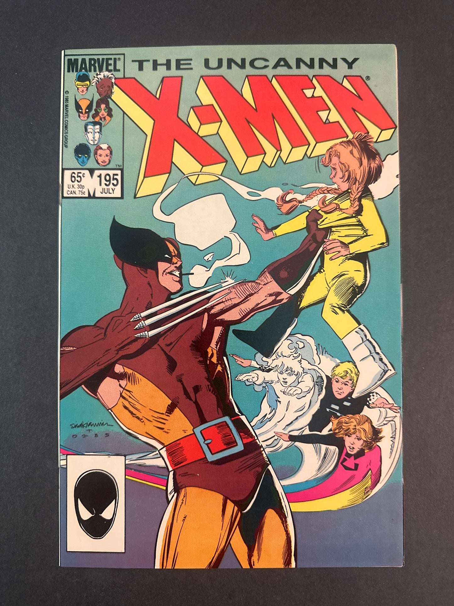 Uncanny X-Men #195 1985