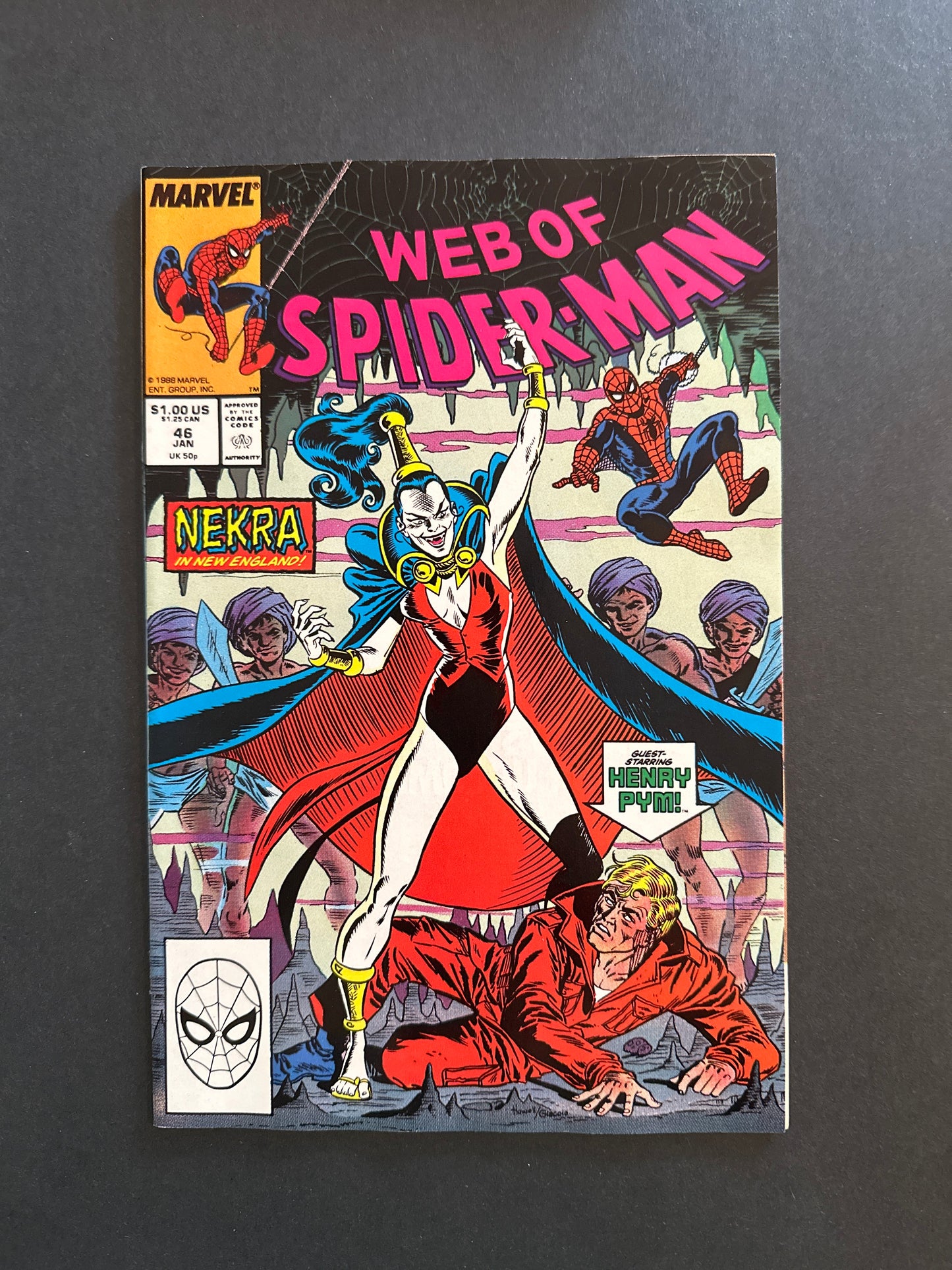 Web of Spider-Man #46 1989