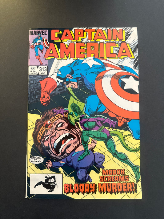 Captain America #313 1986