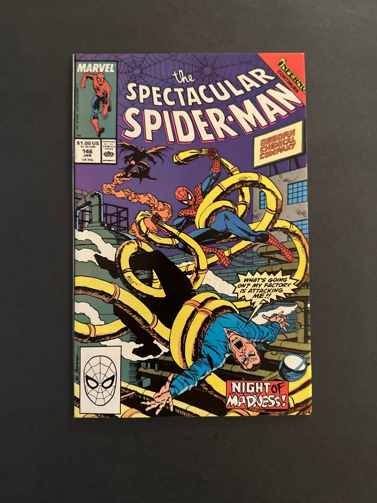Spectacular Spider-Man #146 1989