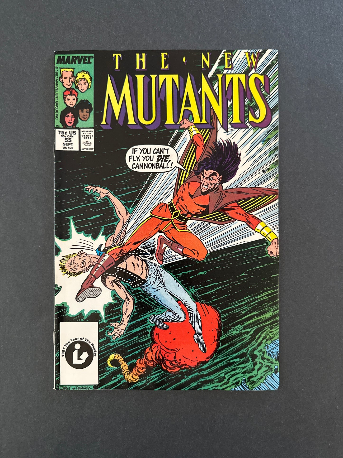 The New Mutants #55 1987