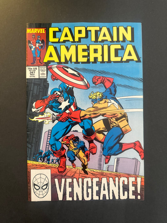 Captain America #347 1988