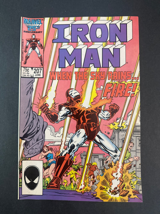 IRON MAN #207 1986